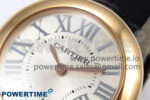 Ballon Blanc 30mm RG AF 1:1 Best Edition Silver Dial on Black Fabric Strap Ronda Quartz - Image 4