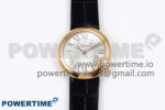 Ballon Blanc 30mm RG AF 1:1 Best Edition Silver Dial on Black Fabric Strap Ronda Quartz