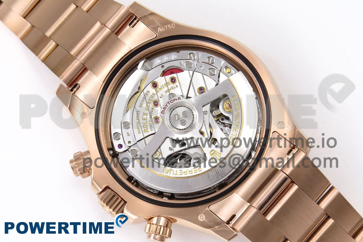 Daytona 126505 QF 1:1 Best Edition Black/RG Dial on RG Braclet SH4131 V6 (Gain Weight） - Image 9