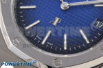Royal Oak 39mm 15202IP Titanium ZF 1:1 Best Edition Blue Textured Dial on SS Bracelet A2121 V2 - Image 7
