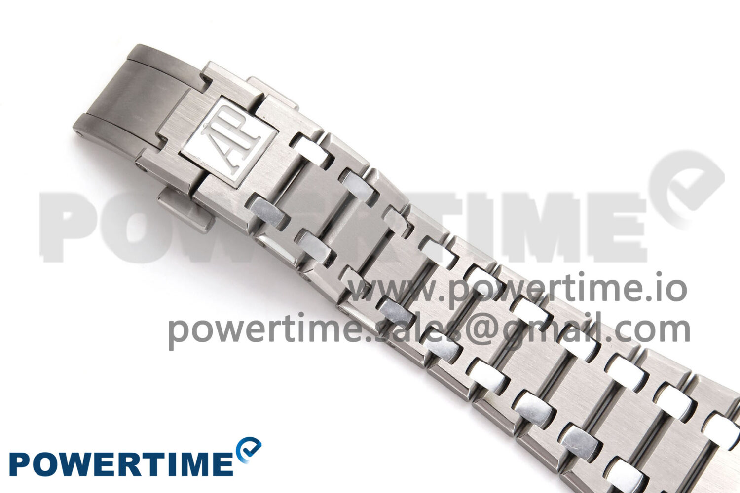 Royal Oak 39mm 15202IP Titanium ZF 1:1 Best Edition Blue Textured Dial on SS Bracelet A2121 V2 - Image 8
