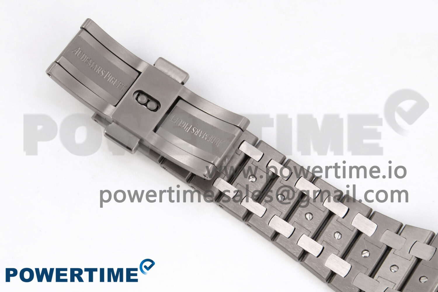 Royal Oak 39mm 15202IP Titanium ZF 1:1 Best Edition Blue Textured Dial on SS Bracelet A2121 V2 - Image 9