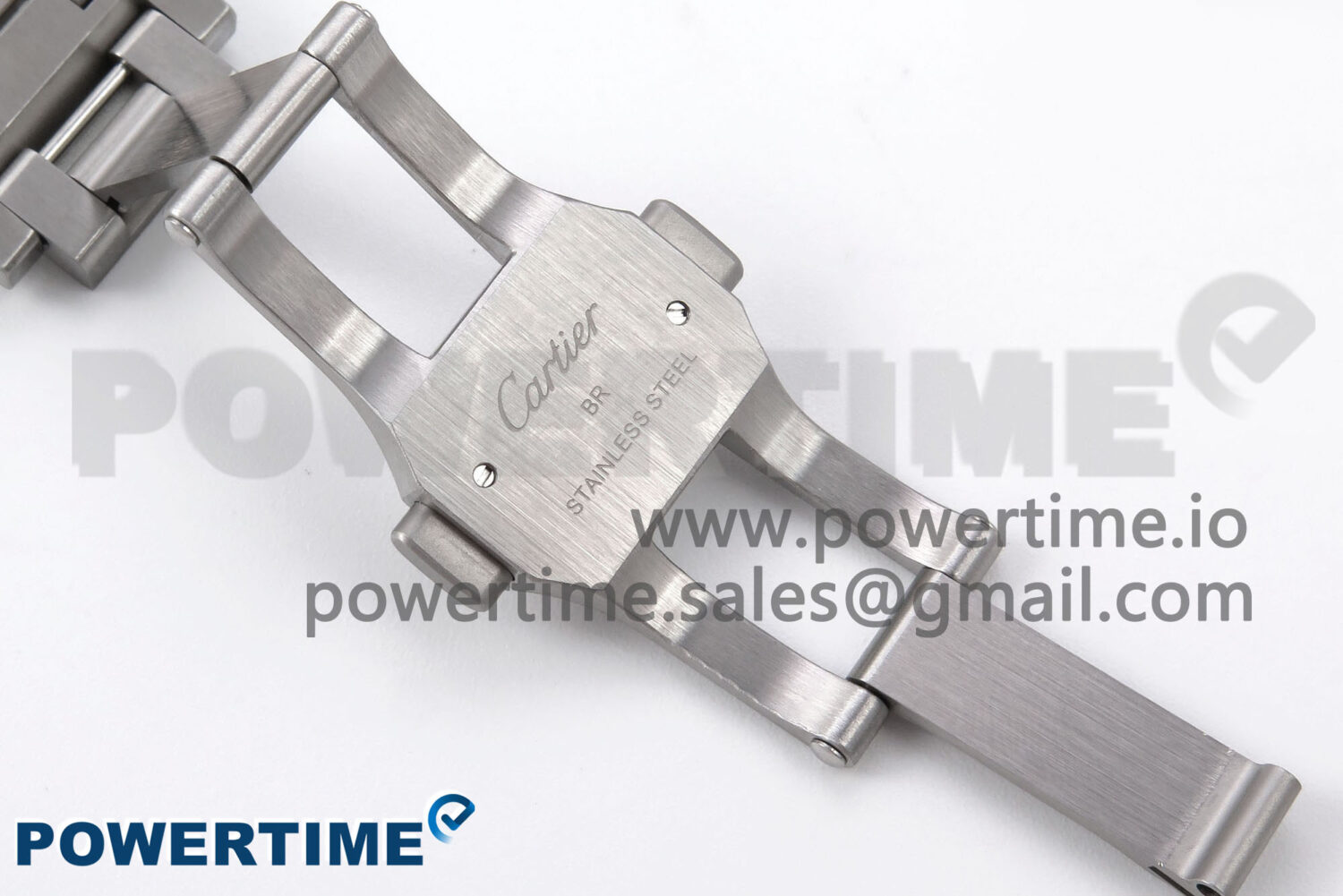 Santos de Cartier 40mm BVF 1:1 Best Edition Brown Dial on SS SmartLinks Bracelet MIYOTA 9015 - Image 15