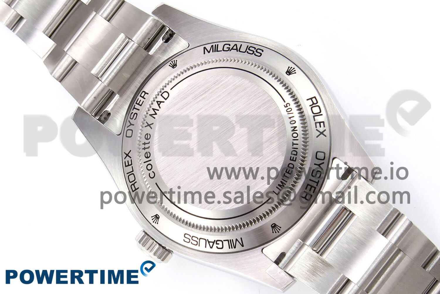 Milgauss Who Cares JDF 1:1 Best Edition 904L Steel on SS Bracelet VR3131 - Image 8