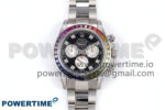Daytona 116599RBOW Rainbow ZF 1:1 Best Edition Black Diamonds Dial on SS Bracelet SH4130