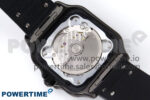 Santos de Cartier 40mm BVF 1:1 Best Edition Black Dial on Black Rubber Strap MIYOTA 9015 - Image 10