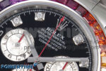 Daytona 116599RBOW Rainbow ZF 1:1 Best Edition Black Diamonds Dial on SS Bracelet SH4130 - Image 6