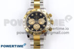 Daytona 126503 APSF 1:1 Best Edition Black/YG Diamonds Dial on SS/YG Bracelet SH4131
