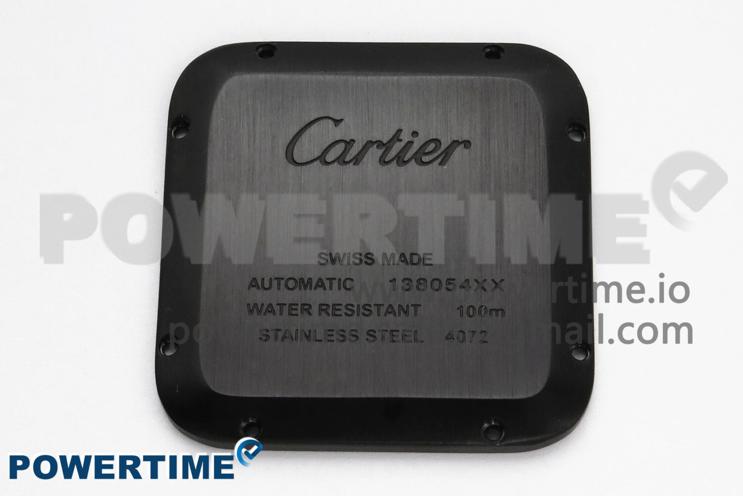 Santos de Cartier 40mm BVF 1:1 Best Edition Black Dial on Black Rubber Strap MIYOTA 9015 - Image 11