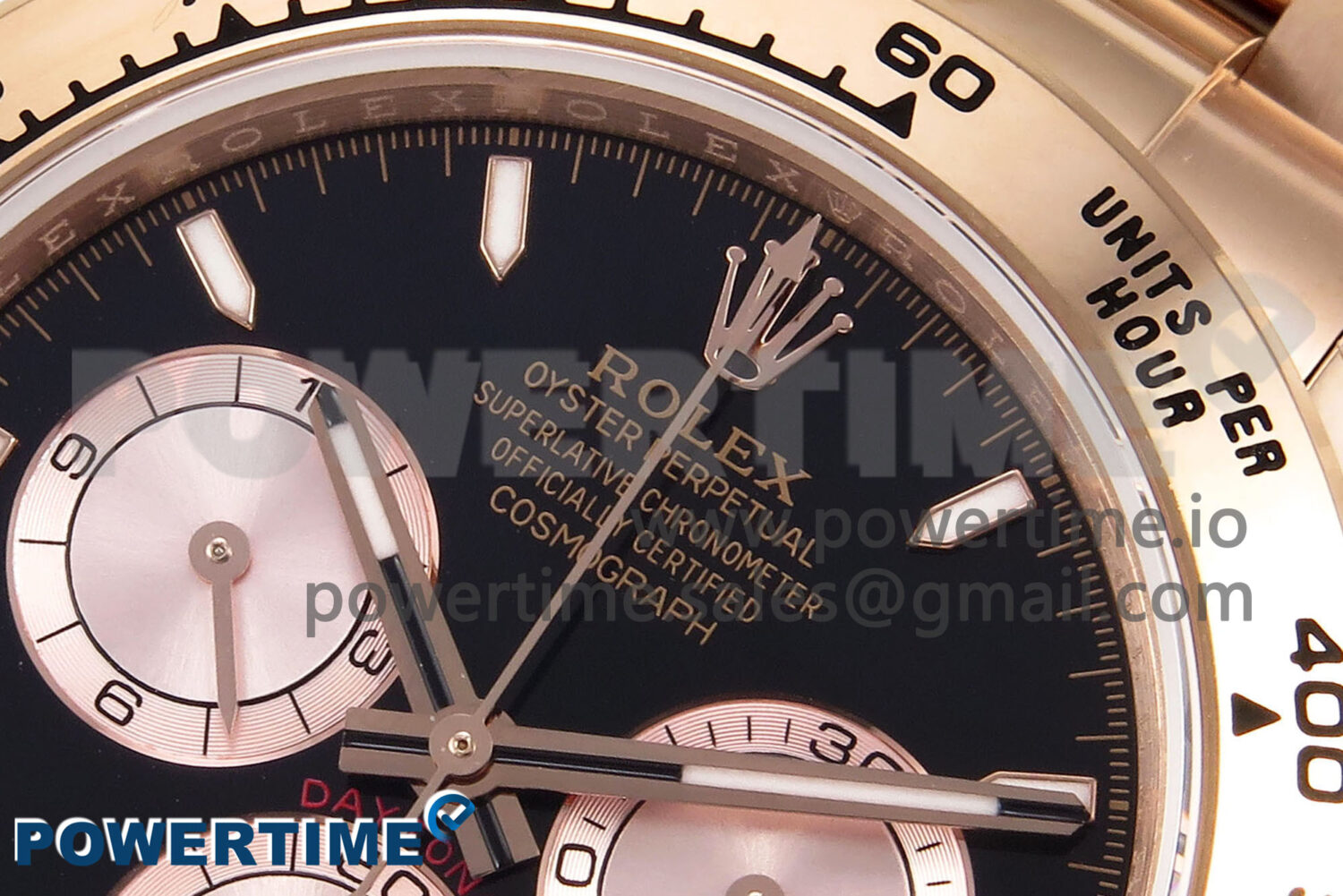 Daytona 126505 QF 1:1 Best Edition Black/RG Dial on RG Braclet SH4131 V6 (Gain Weight） - Image 4