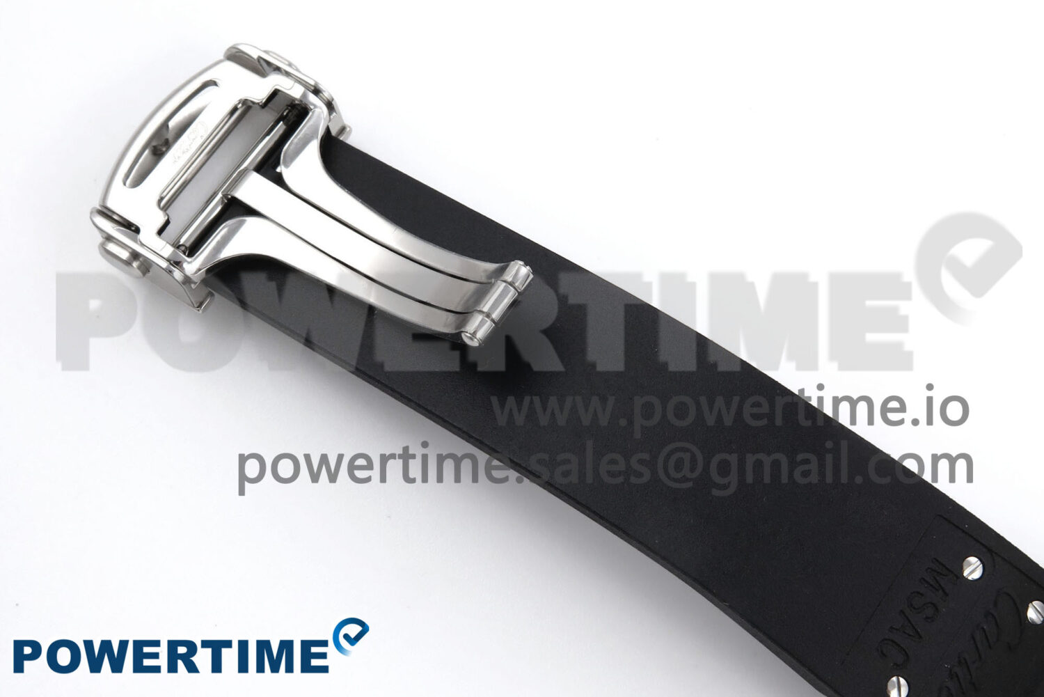 Santos de Cartier 40mm BVF 1:1 Best Edition Black Dial on Black Rubber Strap MIYOTA 9015 - Image 14