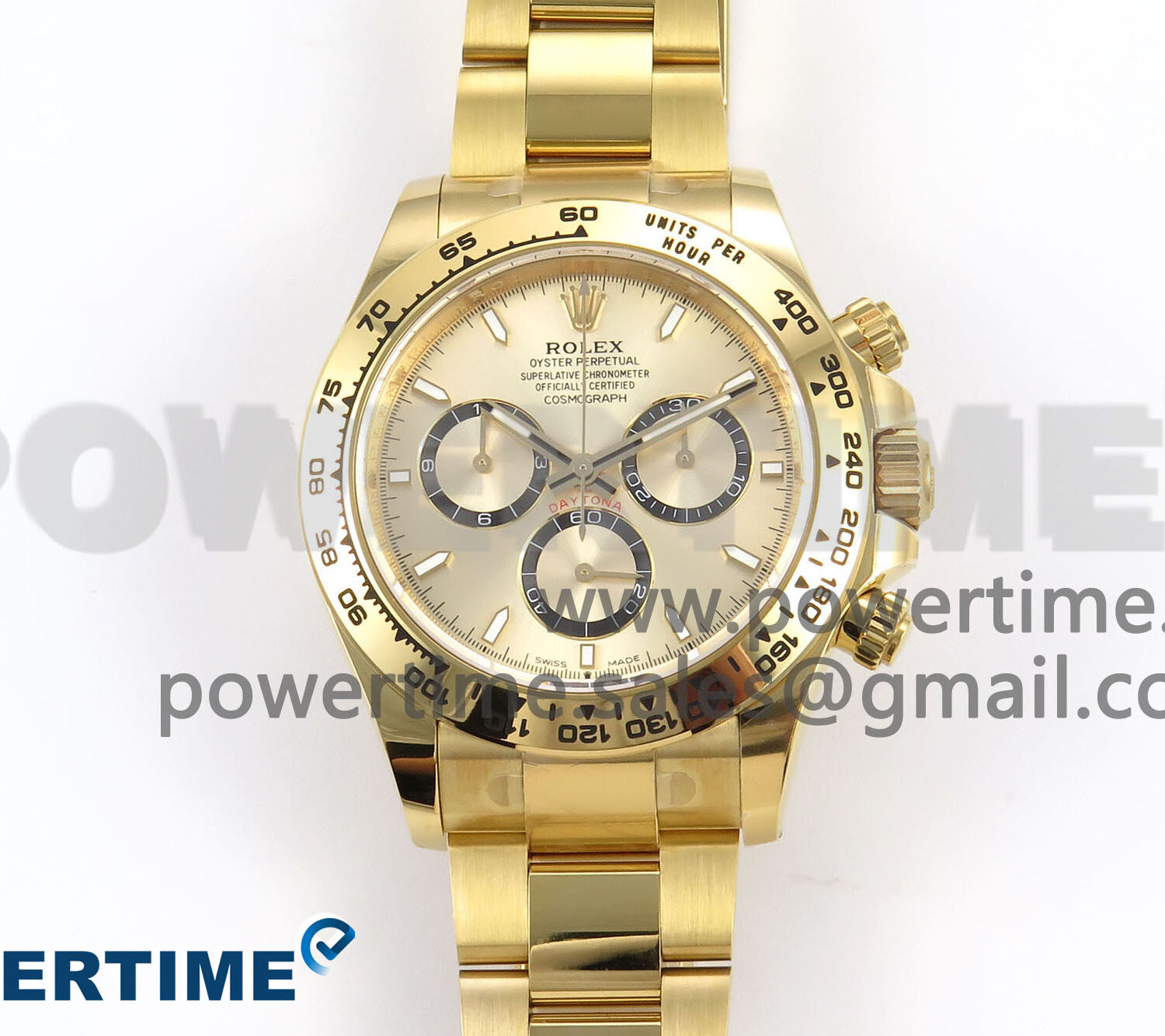 Daytona 126508 APSF 1:1 Best Edition YG Dial on YG Bracelet SH4131