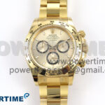 Daytona 126508 APSF 1:1 Best Edition YG Dial on YG Bracelet SH4131