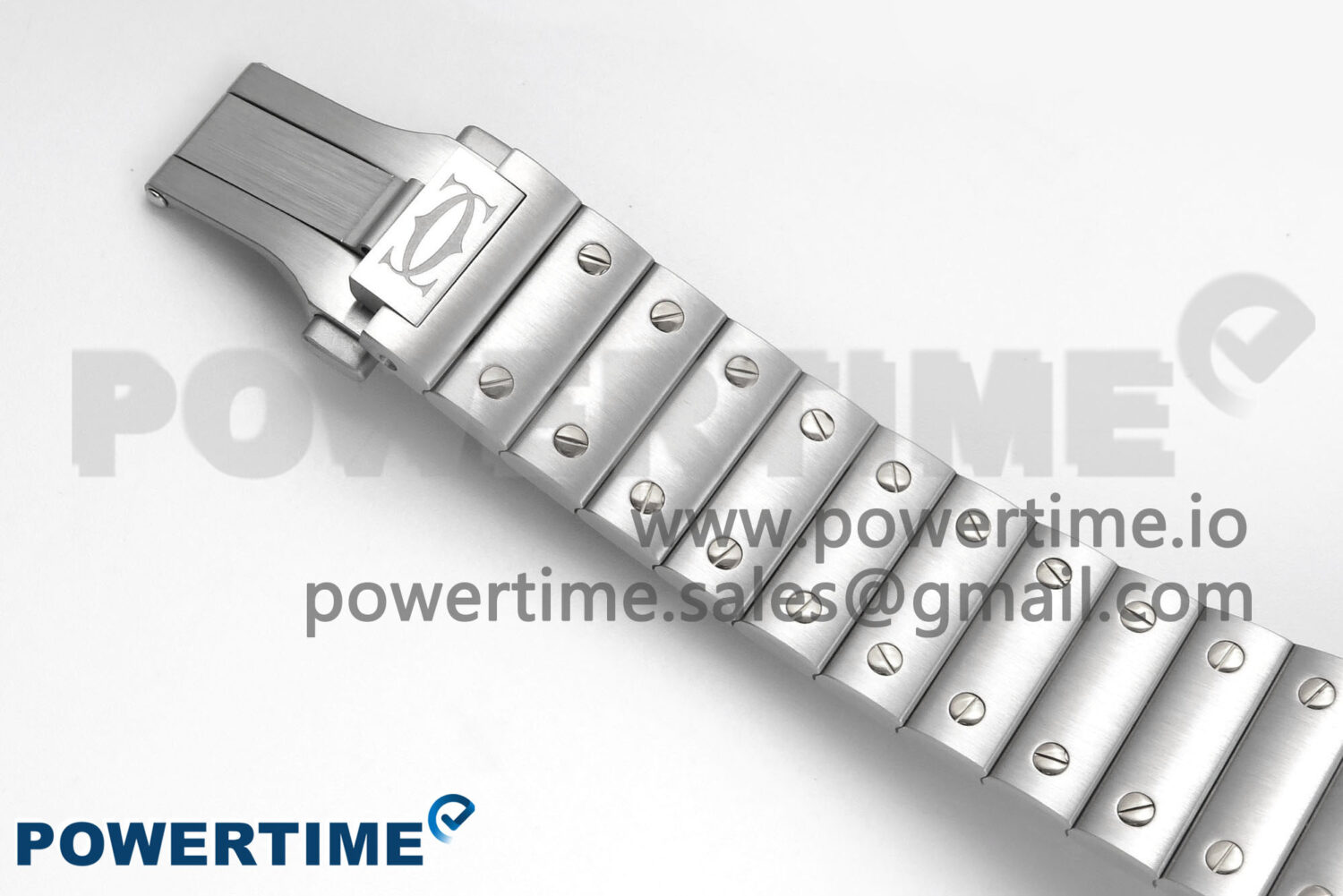 Santos de Cartier 40mm BVF 1:1 Best Edition Brown Dial on SS SmartLinks Bracelet MIYOTA 9015 - Image 16