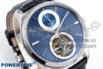 Master Ultra Thin Tourbillon 13234E1 APSF Best Edition on Blue Leather Strap - Image 2