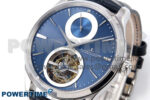 Master Ultra Thin Tourbillon 13234E1 APSF Best Edition on Blue Leather Strap - Image 3