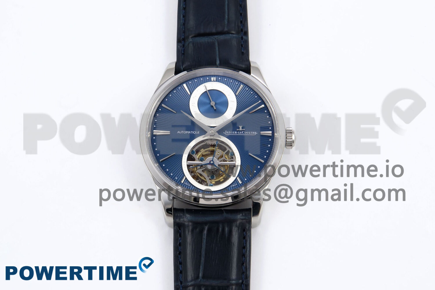 Master Ultra Thin Tourbillon 13234E1 APSF Best Edition on Blue Leather Strap - Image 1