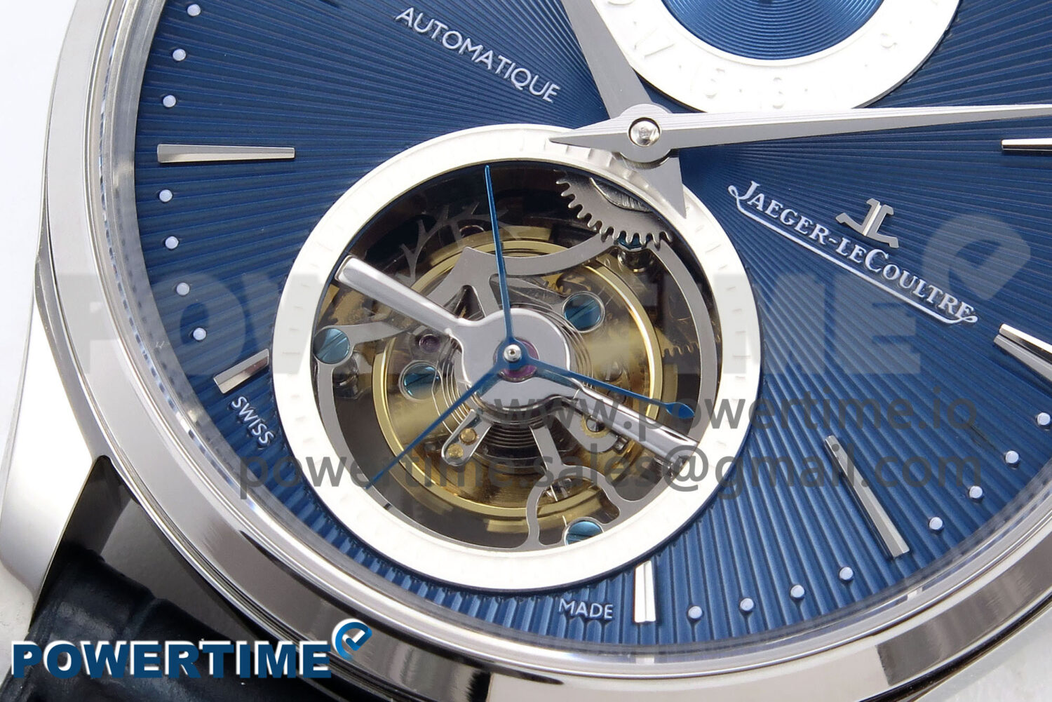 Master Ultra Thin Tourbillon 13234E1 APSF Best Edition on Blue Leather Strap - Image 5