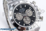 Daytona 126509 QF 1:1 Best Edition Black/Silver Dial on SS Bracelet SH4131 V6 (Gain Weight） - Image 2
