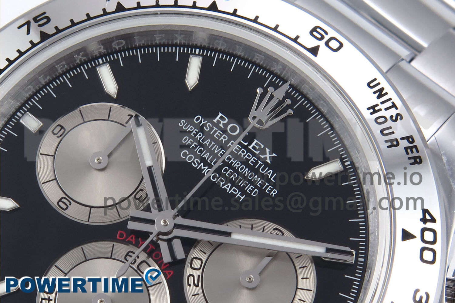 Daytona 126509 QF 1:1 Best Edition Black/Silver Dial on SS Bracelet SH4131 V6 (Gain Weight） - Image 4