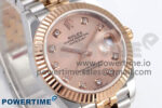 DateJust 31 278271 SS/RG GMF 1:1 Best Edition 904L Steel RG Diamonds Dial on Jubilee Bracelet A2824 - Image 2