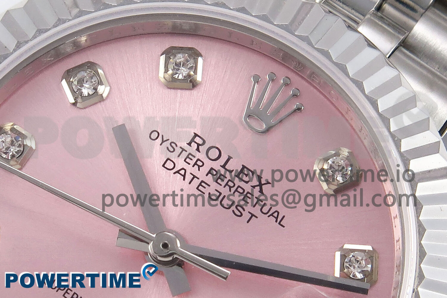 DateJust 31 278274 SS GMF 1:1 Best Edition 904L Steel Pink Diamonds Dial on Jubilee Bracelet A2824 - Image 4