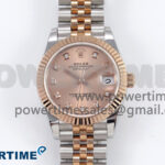 DateJust 31 278271 SS/RG GMF 1:1 Best Edition 904L Steel RG Diamonds Dial on Jubilee Bracelet A2824