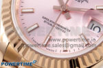 DateJust 28 RG GMF 1:1 Best Edition Pink Dial on RG President Bracelet A2671 - Image 5