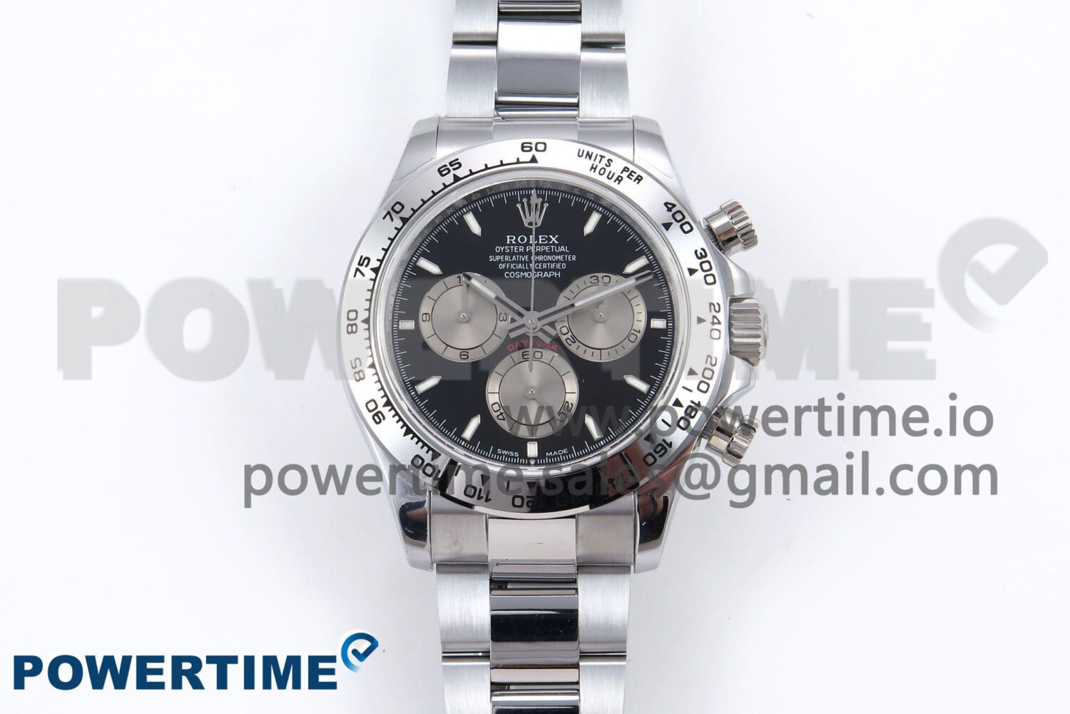 Daytona 126509 QF 1:1 Best Edition Black/Silver Dial on SS Bracelet SH4131 V6 (Gain Weight） - Image 1
