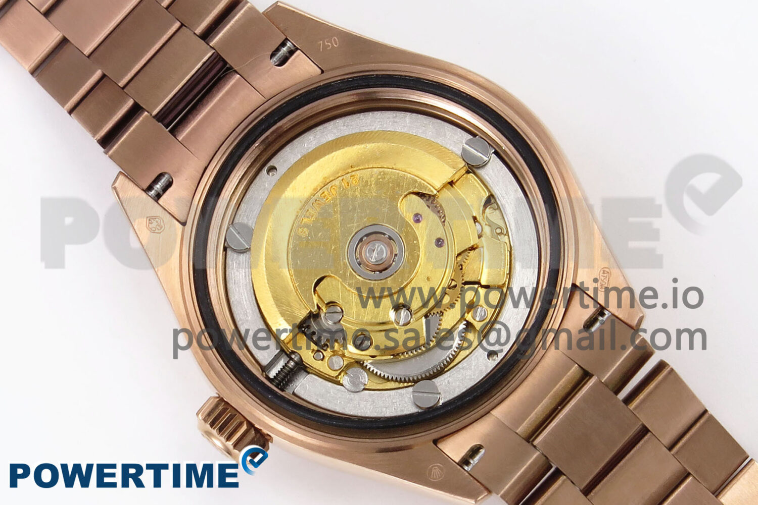 DateJust 28 RG GMF 1:1 Best Edition Pink Dial on RG President Bracelet A2671 - Image 10