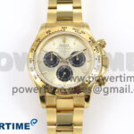 Daytona 126508 QF 1:1 Best Edition YG Dial on YG Bracelet SH4131 V6 (Gain Weight）