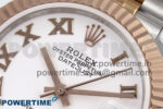 DateJust 31 278271 SS/RG GMF 1:1 Best Edition 904L Steel RG Roman Dial on Jubilee Bracelet A2824 - Image 4
