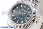 DateJust 28 SS GMF 1:1 Best Edition Green Stick Dial on SS President Bracelet A2671 - Image 3