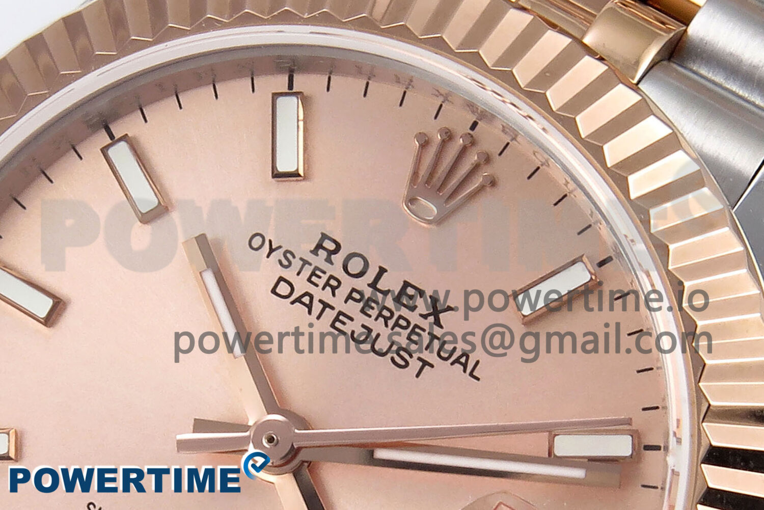 DateJust 31 278271 SS/RG GMF 1:1 Best Edition 904L Steel RG Stick Dial on Jubilee Bracelet A2824 - Image 4