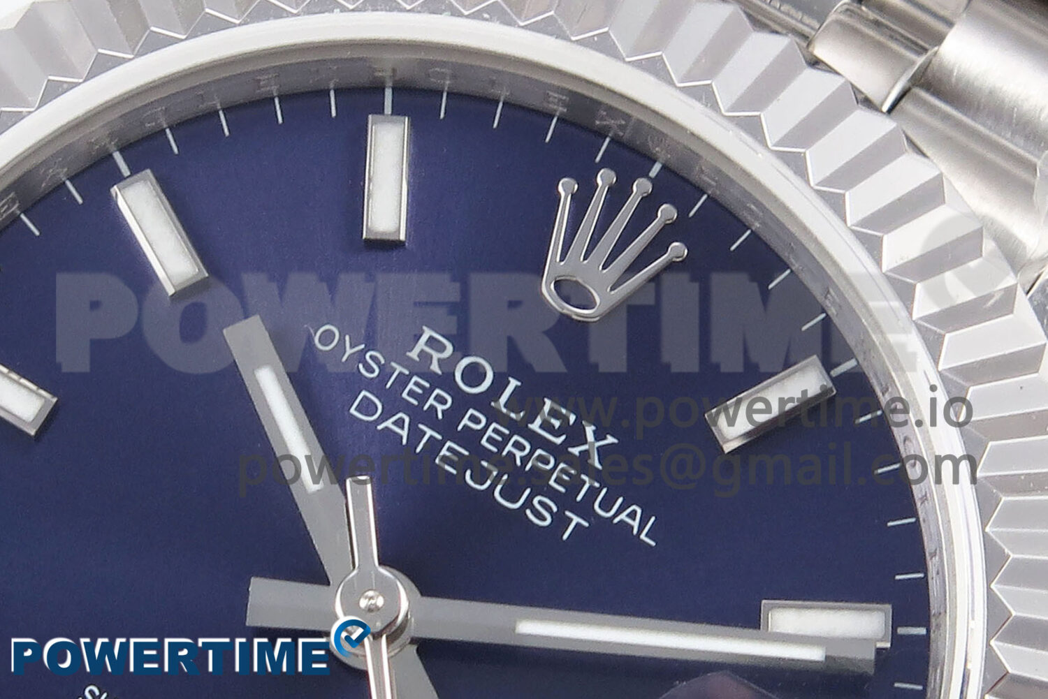 DateJust 31 278274 SS GMF 1:1 Best Edition 904L Steel Blue Stick Dial on Jubilee Bracelet A2824 - Image 4