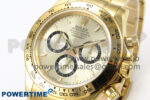 Daytona 126508 QF 1:1 Best Edition YG/Black Dial on YG Bracelet SH4131 V6 (Gain Weight） - Image 3
