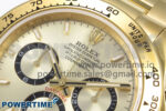 Daytona 126508 QF 1:1 Best Edition YG/Black Dial on YG Bracelet SH4131 V6 (Gain Weight） - Image 4