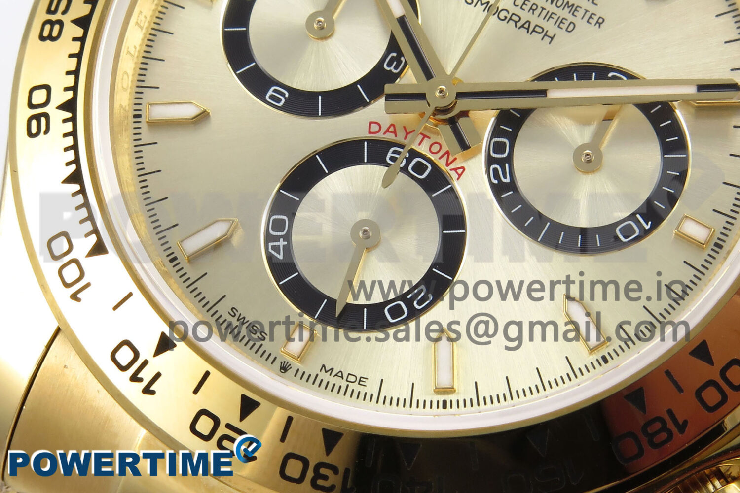 Daytona 126508 QF 1:1 Best Edition YG/Black Dial on YG Bracelet SH4131 V6 (Gain Weight） - Image 5