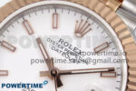 DateJust 31 278271 SS/RG GMF 1:1 Best Edition 904L Steel White Stick Dial on Jubilee Bracelet A2824 - Image 4