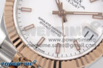 DateJust 31 278271 SS/RG GMF 1:1 Best Edition 904L Steel White Stick Dial on Jubilee Bracelet A2824 - Image 5
