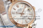 DateJust 31 278271 SS/RG GMF 1:1 Best Edition 904L Steel Silver Stick Dial on Jubilee Bracelet A2824 - Image 2