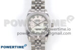 DateJust 31 278274 SS GMF 1:1 Best Edition 904L Steel White MOP Roman Dial on Jubilee Bracelet A2824