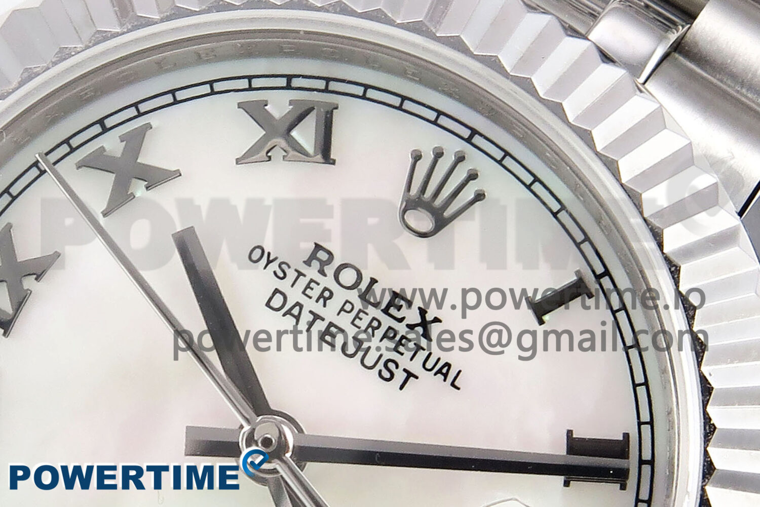 DateJust 31 278274 SS GMF 1:1 Best Edition 904L Steel White MOP Roman Dial on Jubilee Bracelet A2824 - Image 4