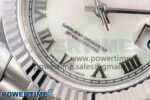 DateJust 31 278274 SS GMF 1:1 Best Edition 904L Steel White MOP Roman Dial on Jubilee Bracelet A2824 - Image 5