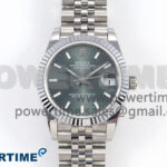 DateJust 31 278274 SS GMF 1:1 Best Edition 904L Steel Green Stick Dial on Jubilee Bracelet A2824