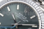 DateJust 31 278274 SS GMF 1:1 Best Edition 904L Steel Green Stick Dial on Jubilee Bracelet A2824 - Image 4