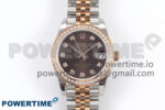 DateJust 31 278381RBR SS/RG GMF 1:1 Best Edition 904L Steel Brown Dimonds Dial on Jubilee Bracelet A2824