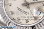 DateJust 28 SS GMF 1:1 Best Edition Silver Diamonds Dial on SS President Bracelet A2671 - Image 5