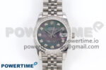 DateJust 31 278384RBR SS GMF 1:1 Best Edition 904L Steel Meteorite Diamonds Dial on Jubilee Bracelet A2824