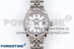 DateJust 28 SS GMF 1:1 Best Edition White MOP Dial on SS President Bracelet A2671